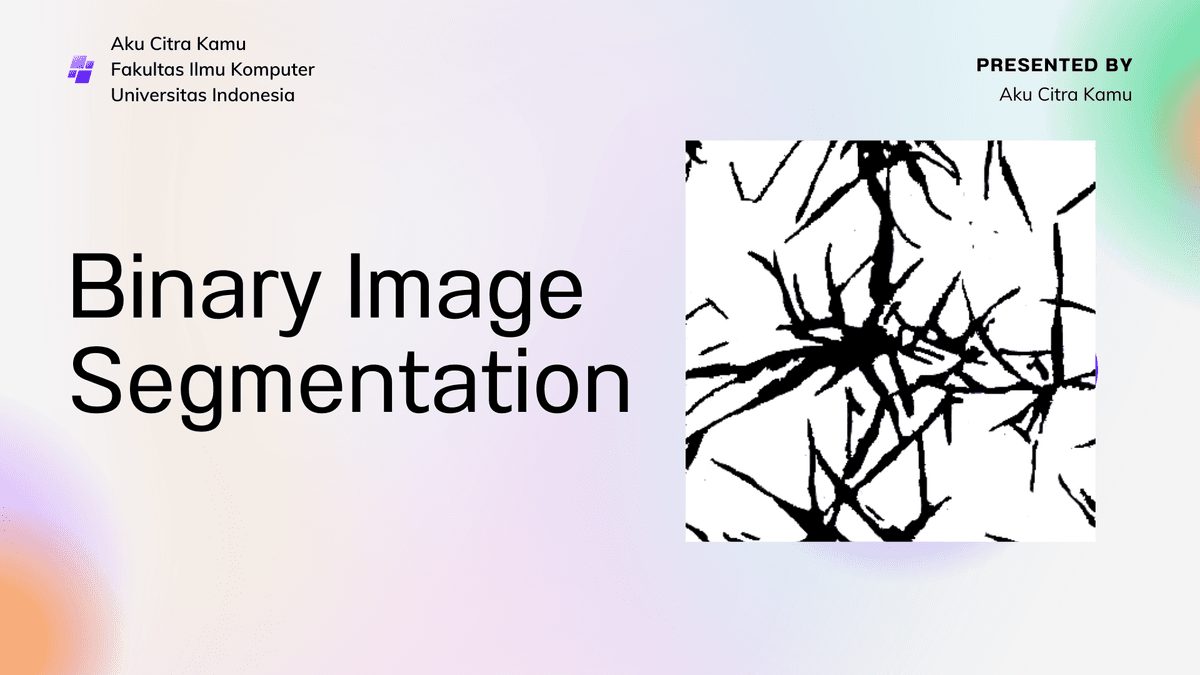 Image, Project Image Binary Segmentation with Conventional and DeepLearning Method